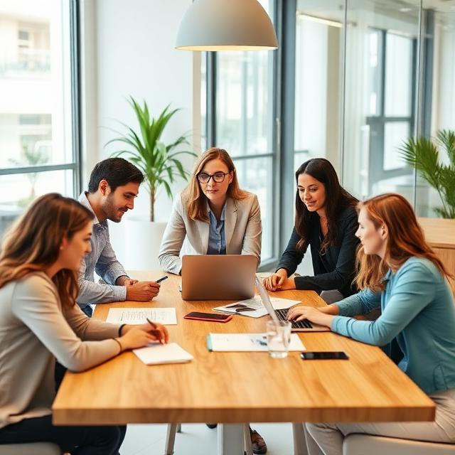 Marketing team collaboration